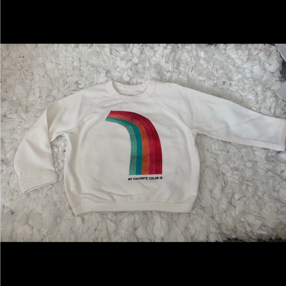 Rainbow sweatshirt